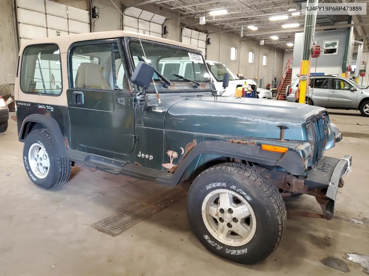 1J4FY19P6RP473859 1994 Jeep Wrangler / Yj S