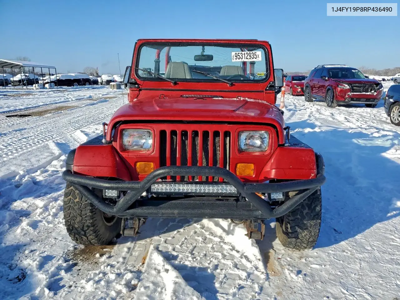 1J4FY19P8RP436490 1994 Jeep Wrangler / Yj S