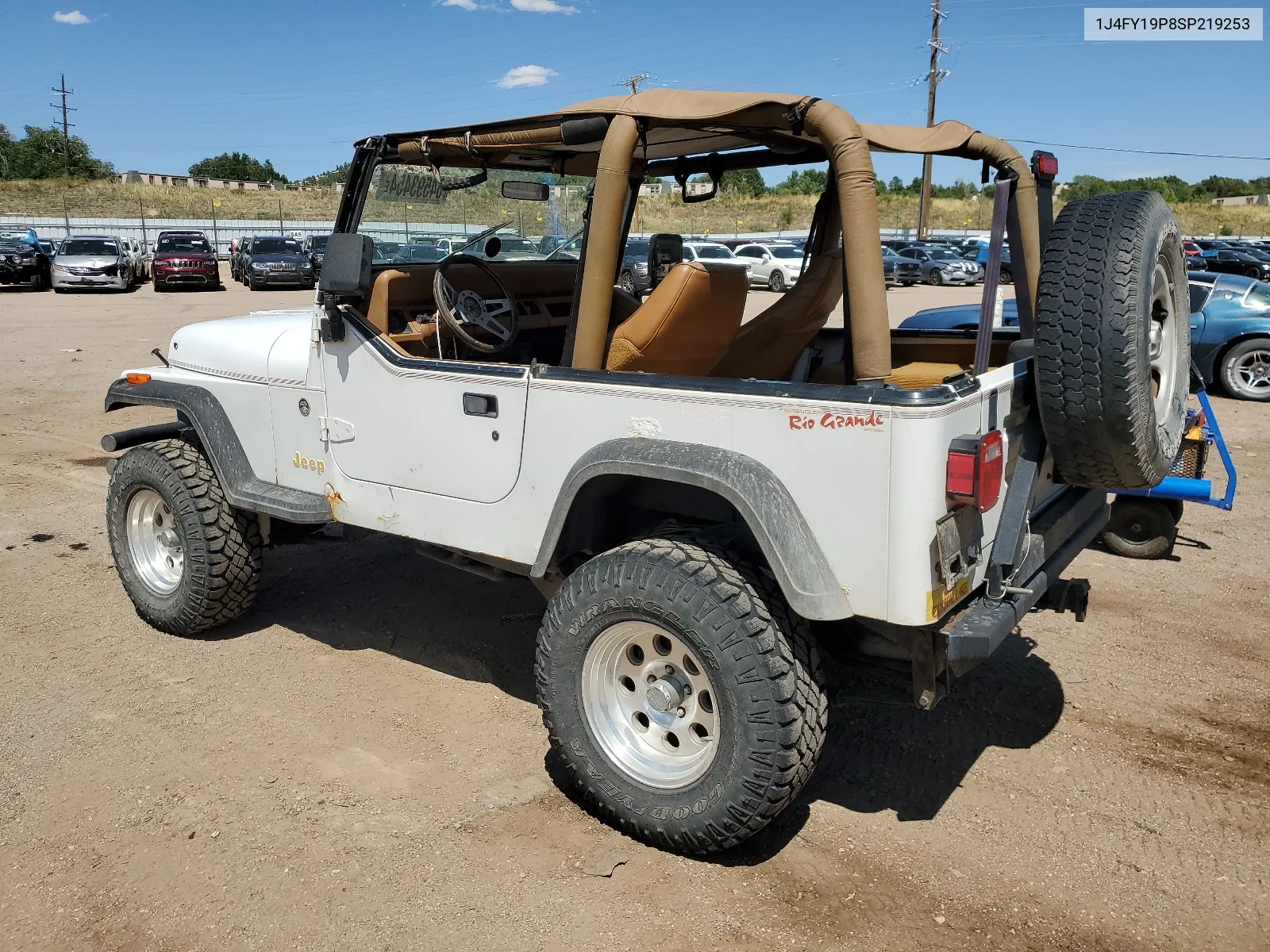 1995 Jeep Wrangler / Yj S VIN: 1J4FY19P8SP219253 Lot: 64593454