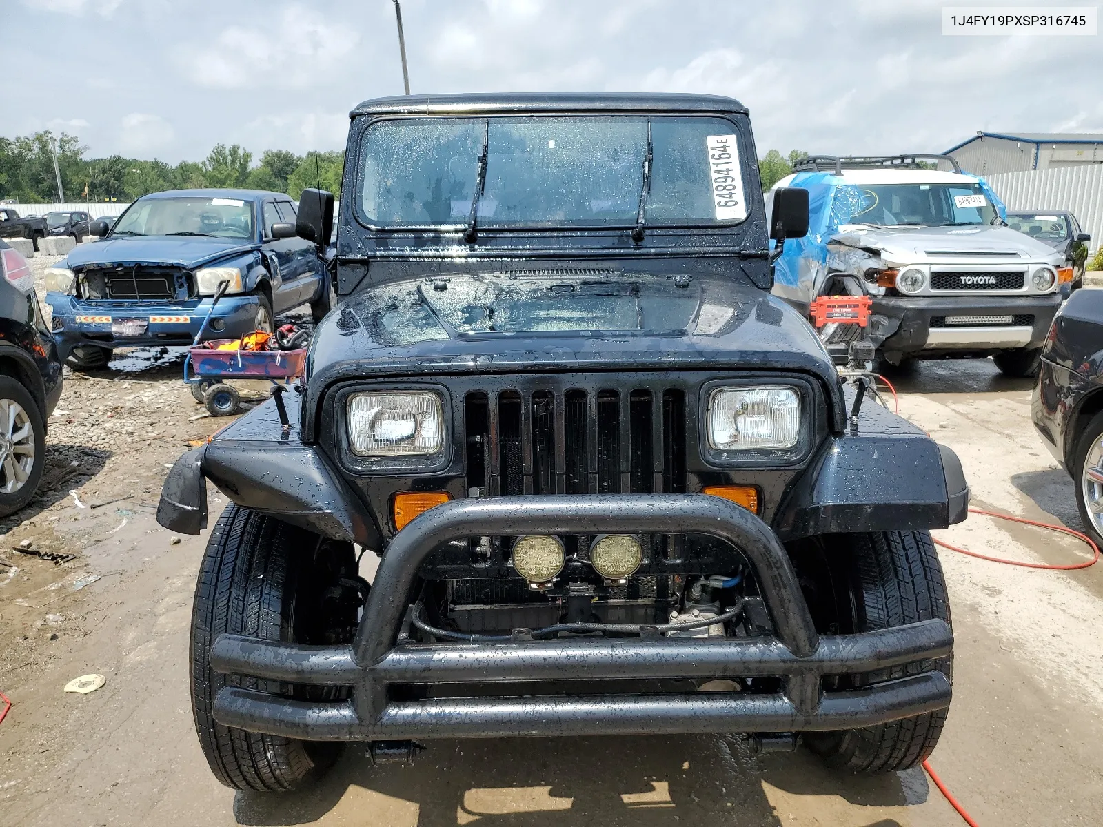 1995 Jeep Wrangler / Yj S VIN: 1J4FY19PXSP316745 Lot: 64894164