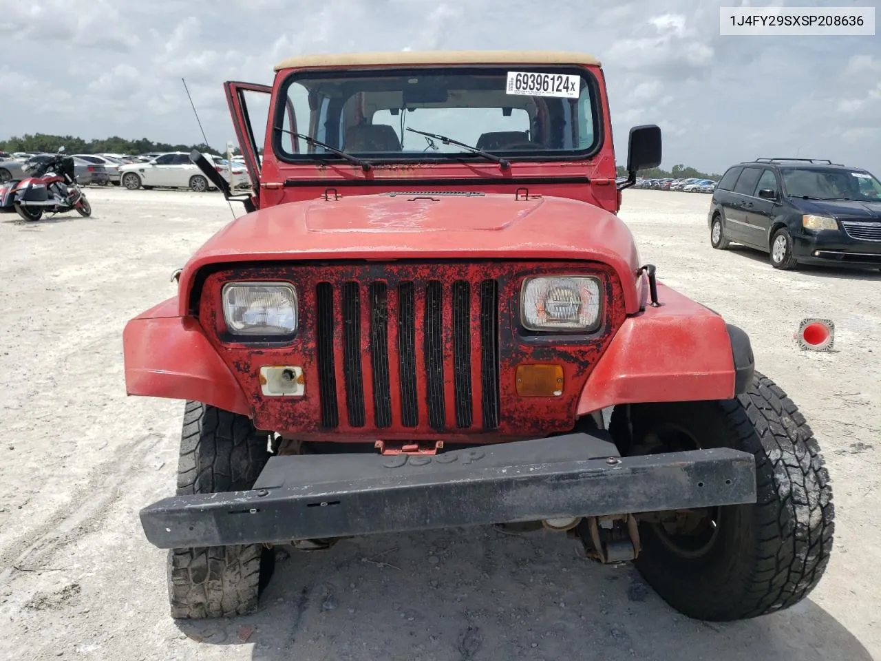 1J4FY29SXSP208636 1995 Jeep Wrangler / Yj Se