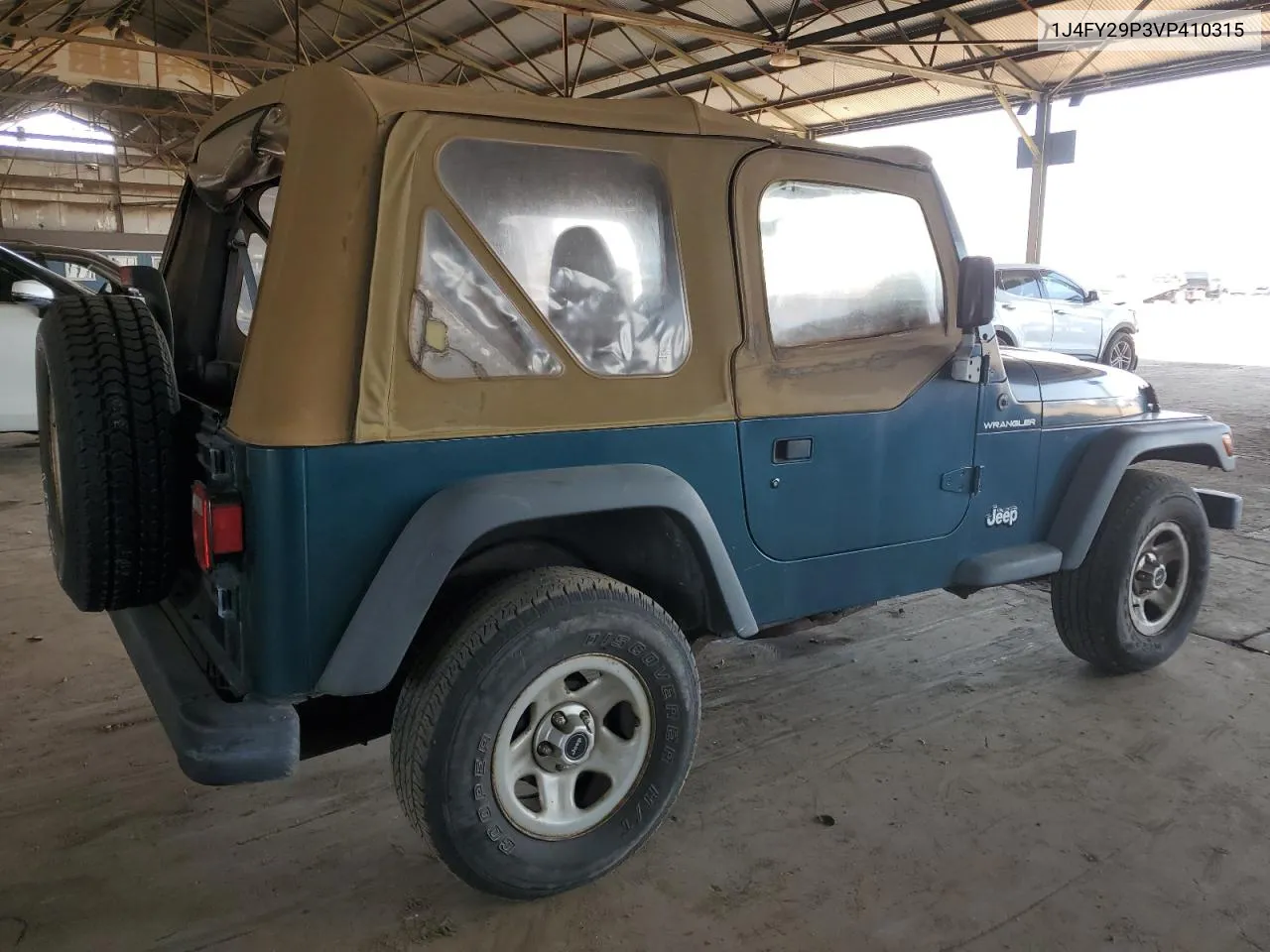 1997 Jeep Wrangler / Tj Se VIN: 1J4FY29P3VP410315 Lot: 62864414