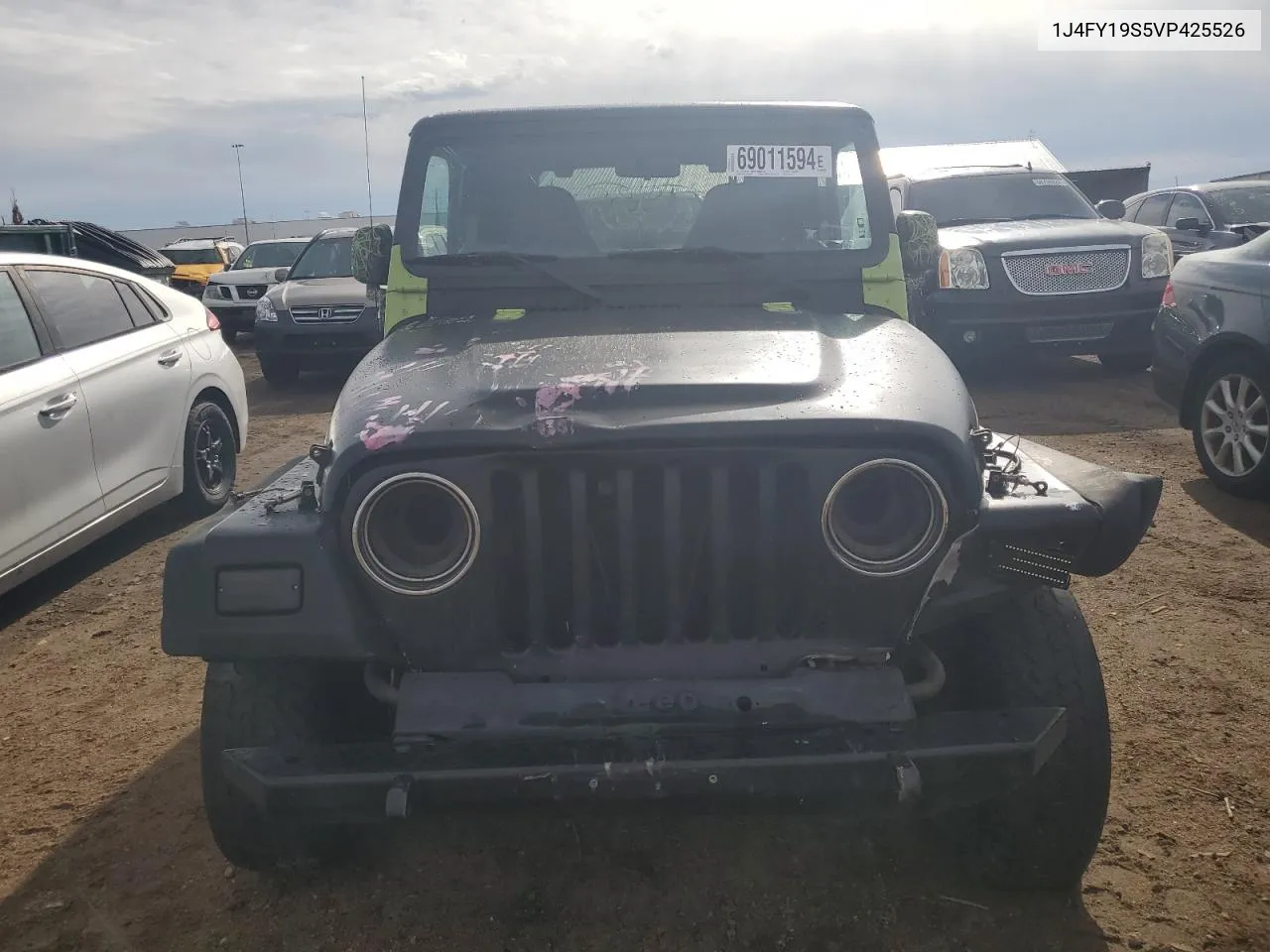 1997 Jeep Wrangler / Tj Sport VIN: 1J4FY19S5VP425526 Lot: 69011594