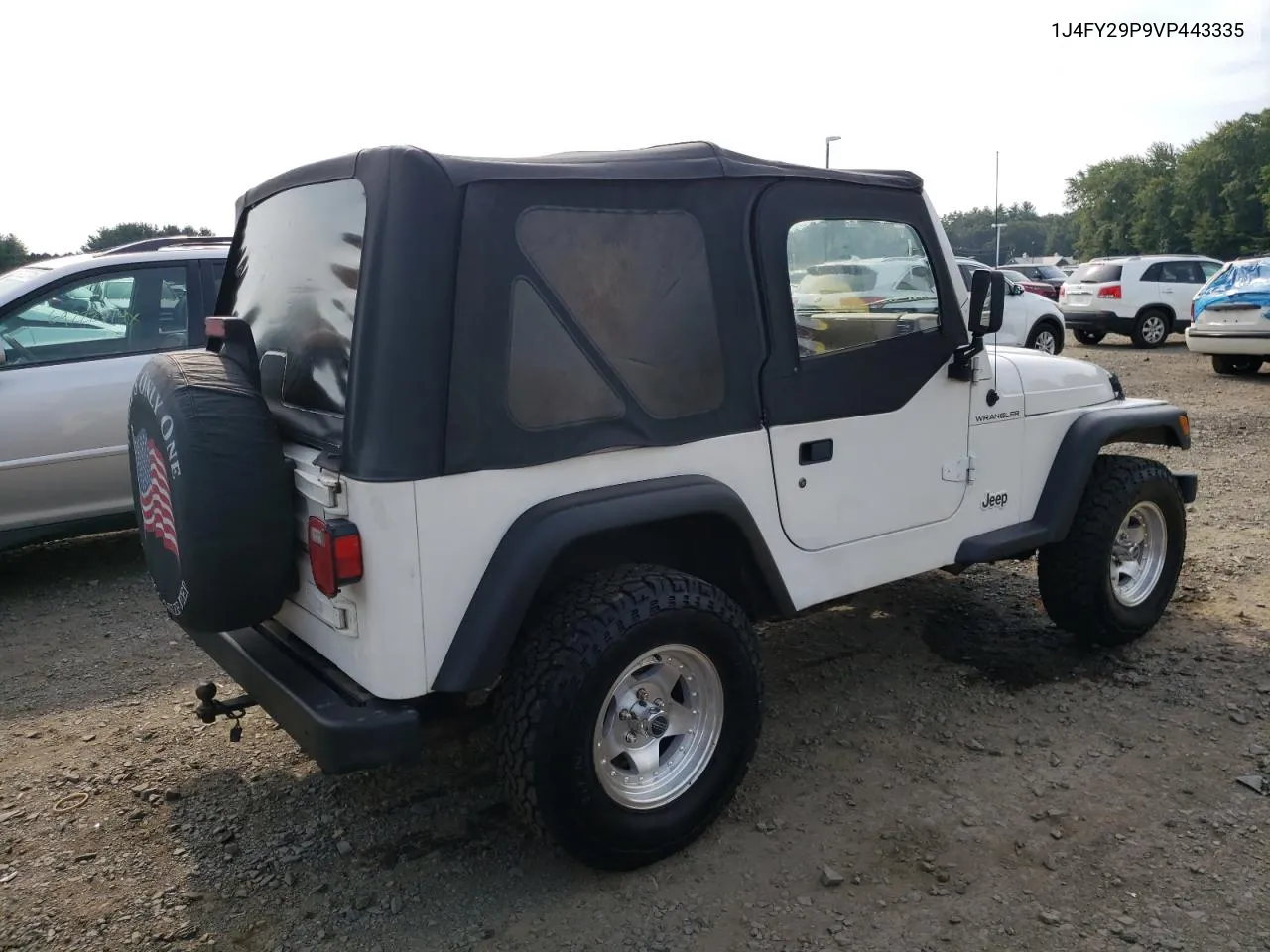 1997 Jeep Wrangler / Tj Se VIN: 1J4FY29P9VP443335 Lot: 69224244