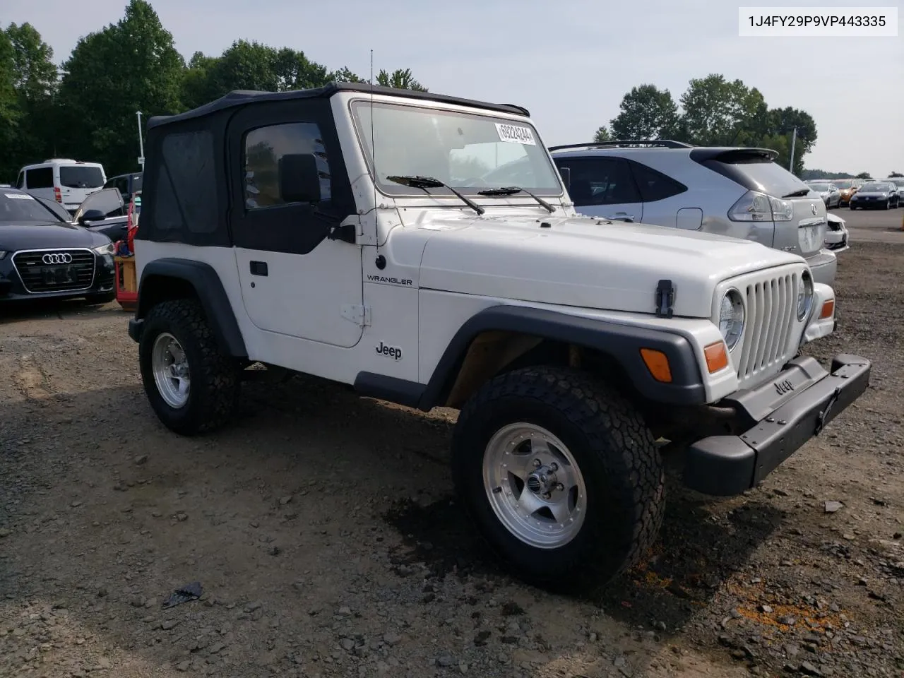 1997 Jeep Wrangler / Tj Se VIN: 1J4FY29P9VP443335 Lot: 69224244