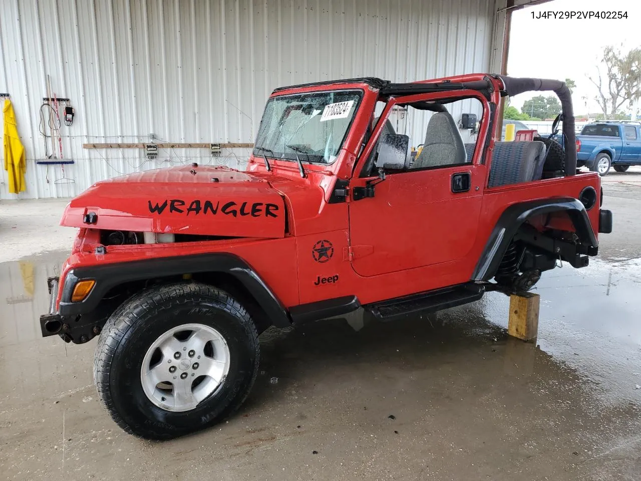 1997 Jeep Wrangler / Tj Se VIN: 1J4FY29P2VP402254 Lot: 71183524