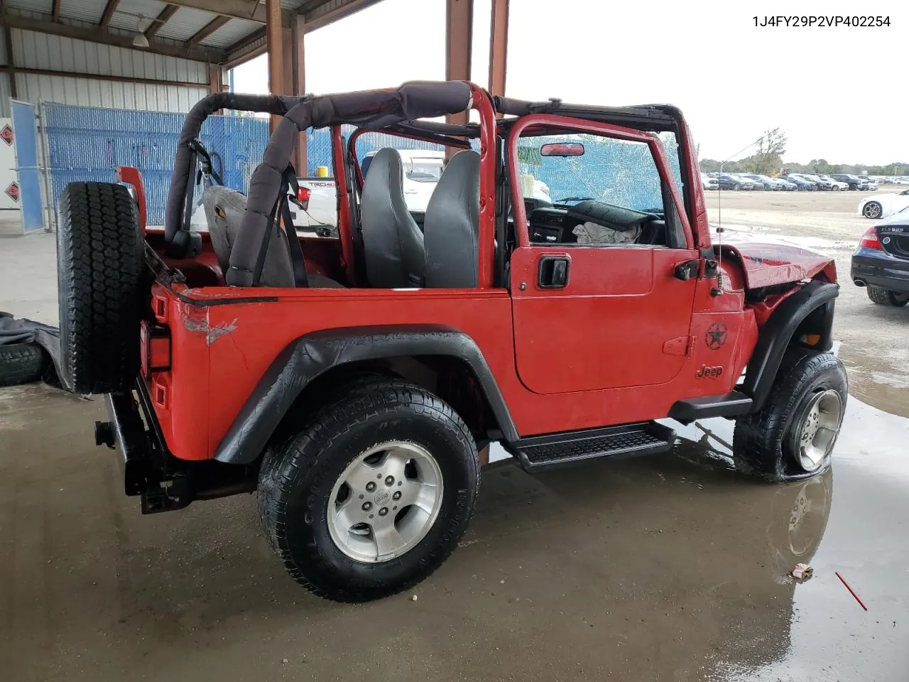 1997 Jeep Wrangler / Tj Se VIN: 1J4FY29P2VP402254 Lot: 71183524