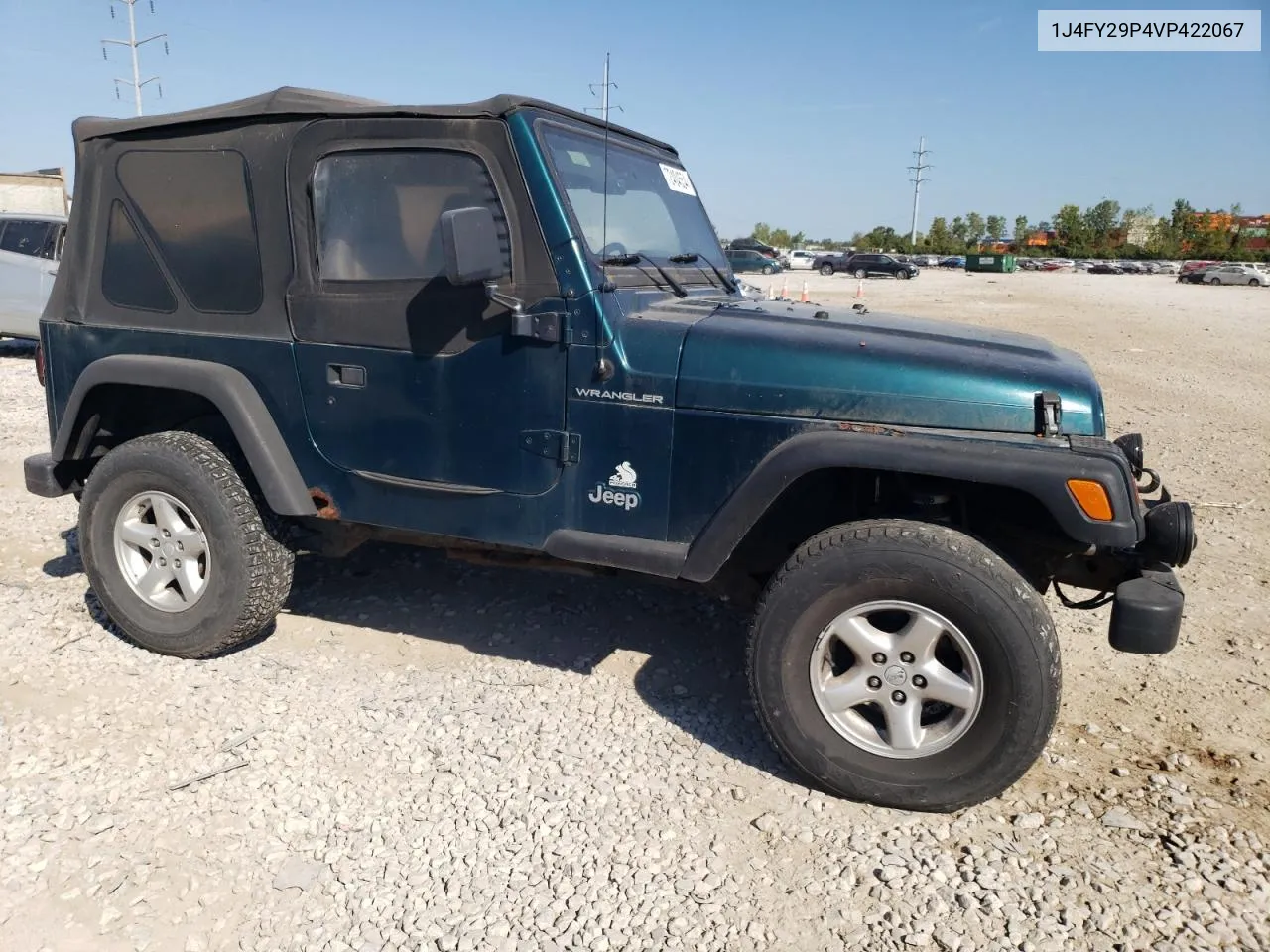 1J4FY29P4VP422067 1997 Jeep Wrangler / Tj Se