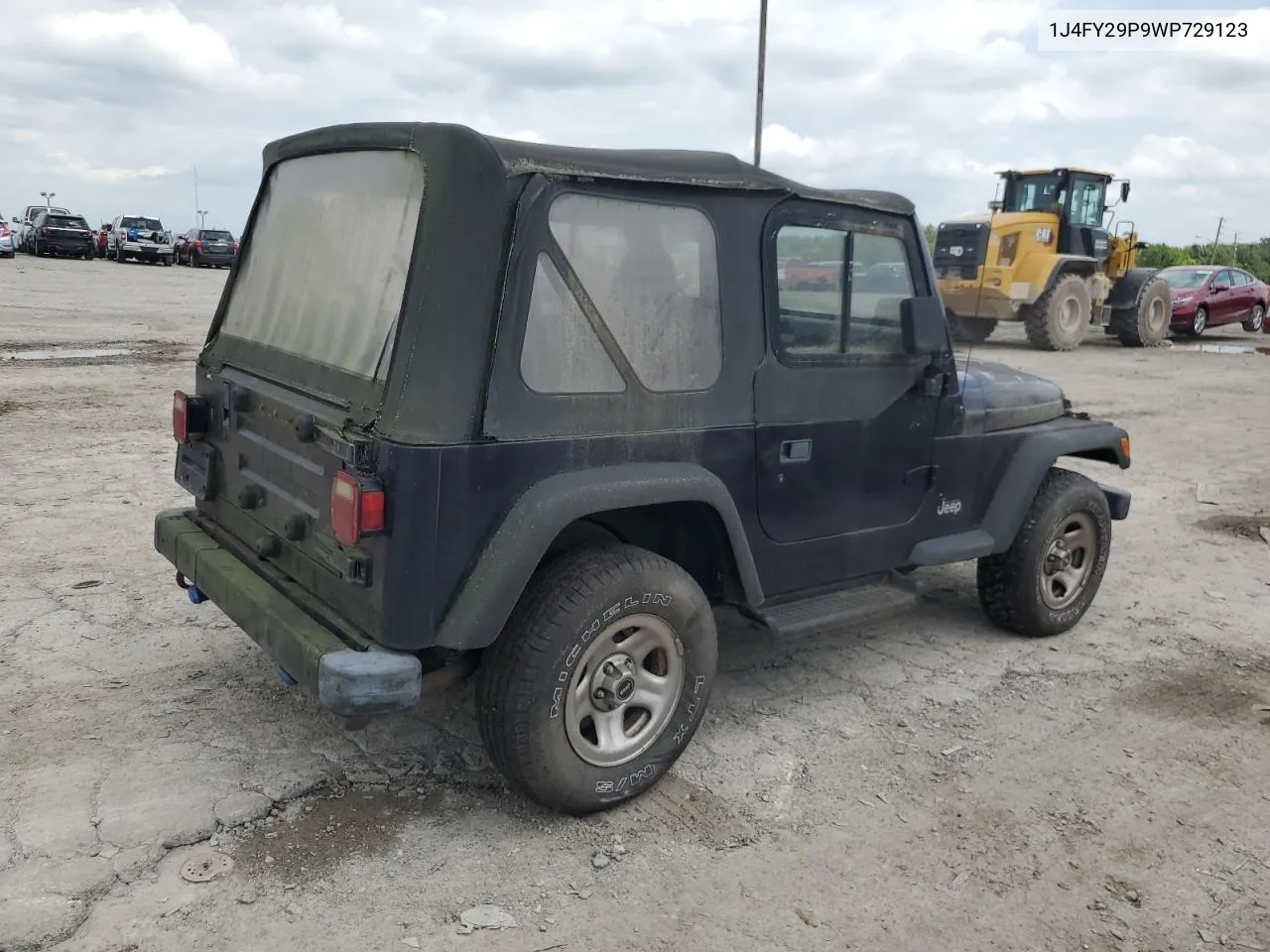 1998 Jeep Wrangler / Tj Se VIN: 1J4FY29P9WP729123 Lot: 62740624