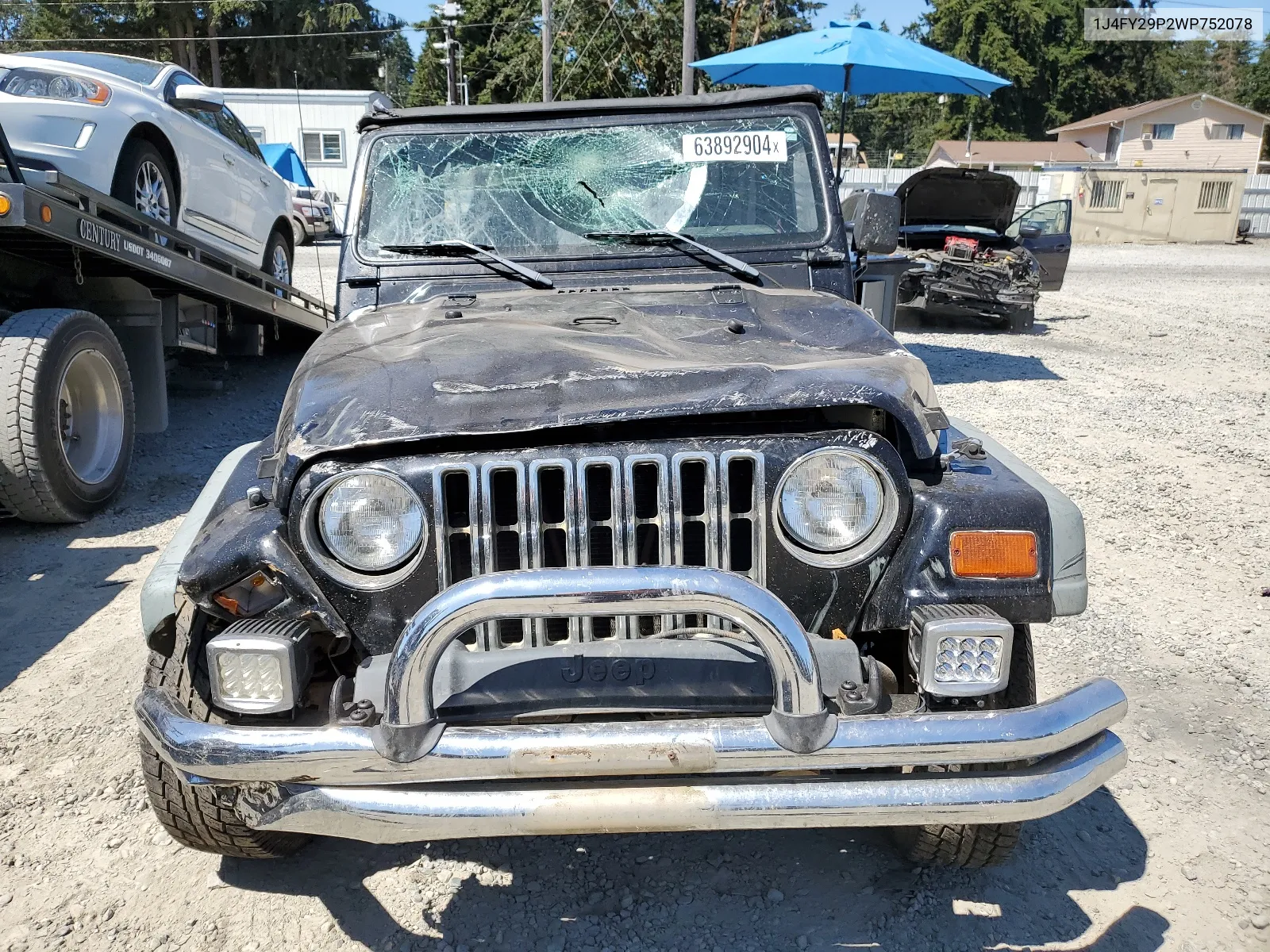 1J4FY29P2WP752078 1998 Jeep Wrangler / Tj Se