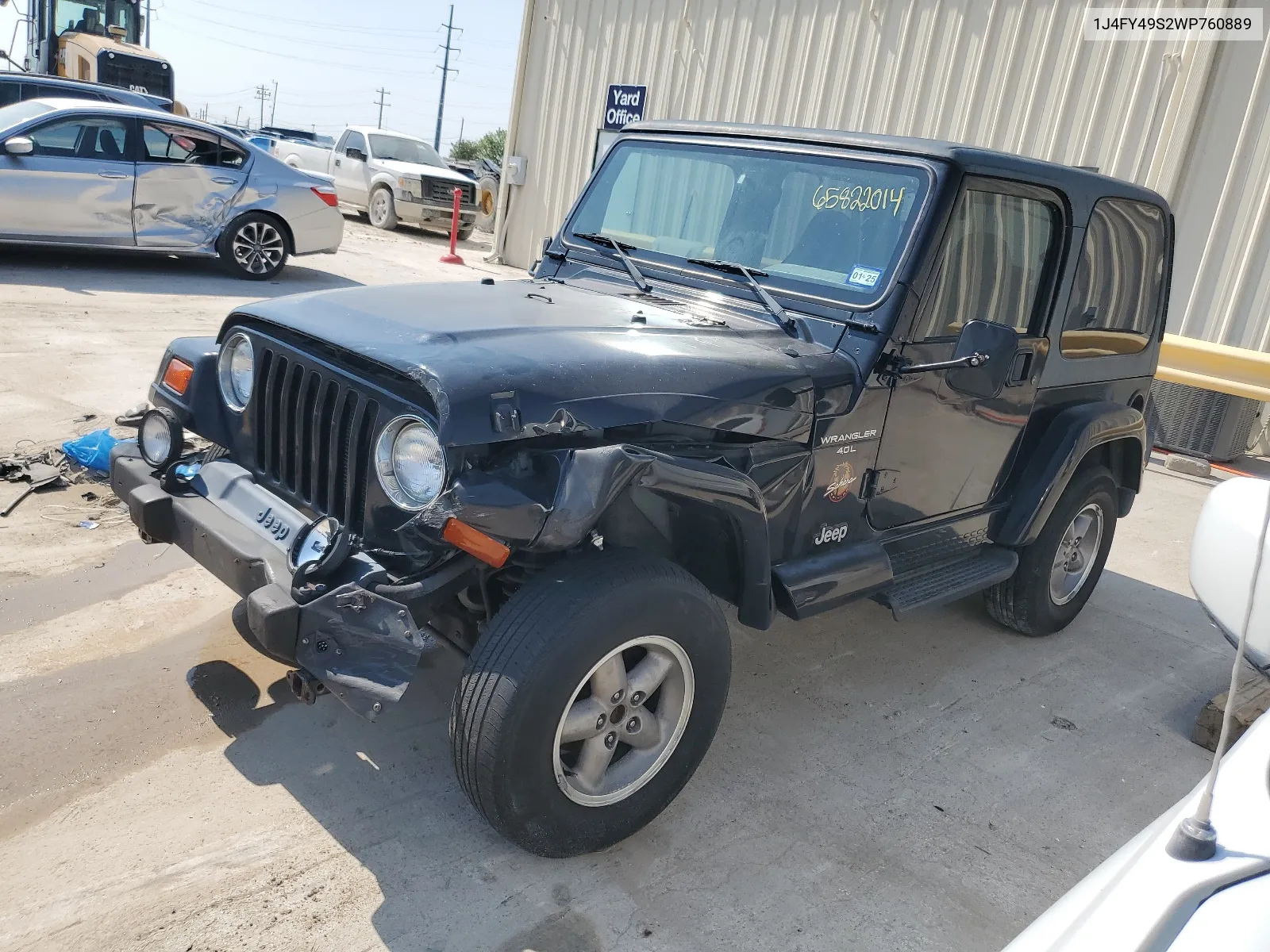 1J4FY49S2WP760889 1998 Jeep Wrangler / Tj Sahara