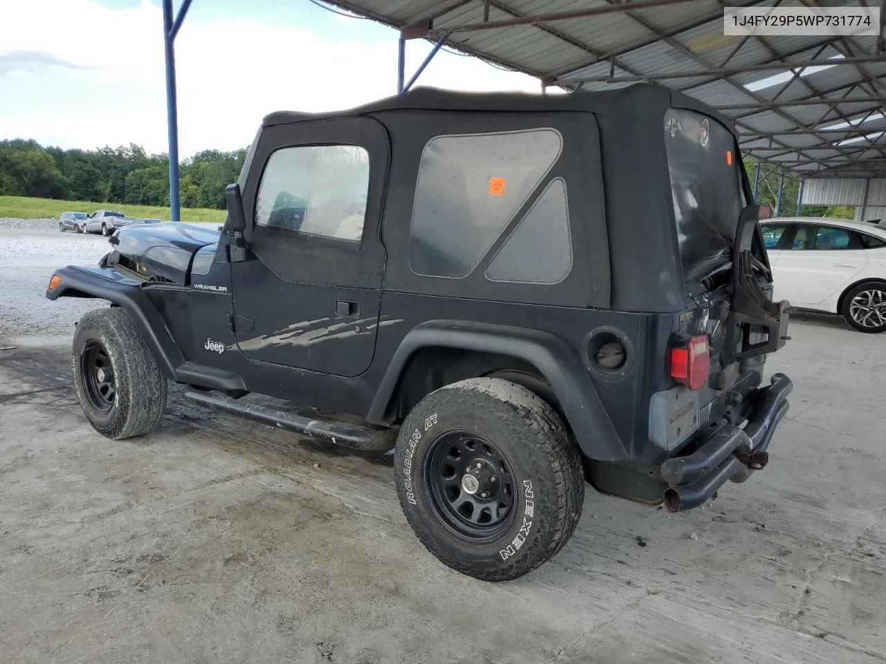 1J4FY29P5WP731774 1998 Jeep Wrangler / Tj Se