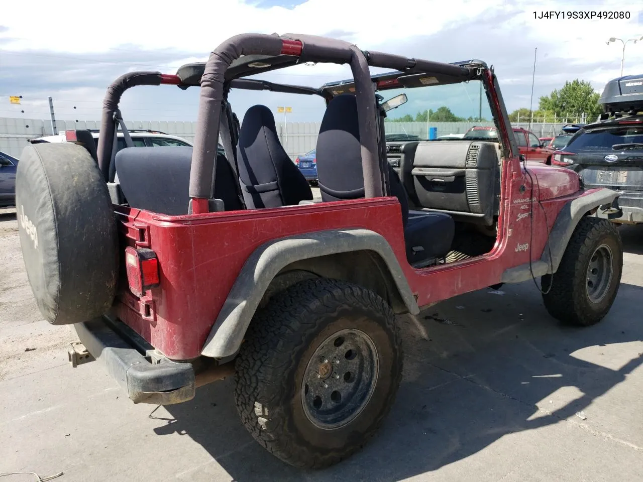 1J4FY19S3XP492080 1999 Jeep Wrangler / Tj Sport