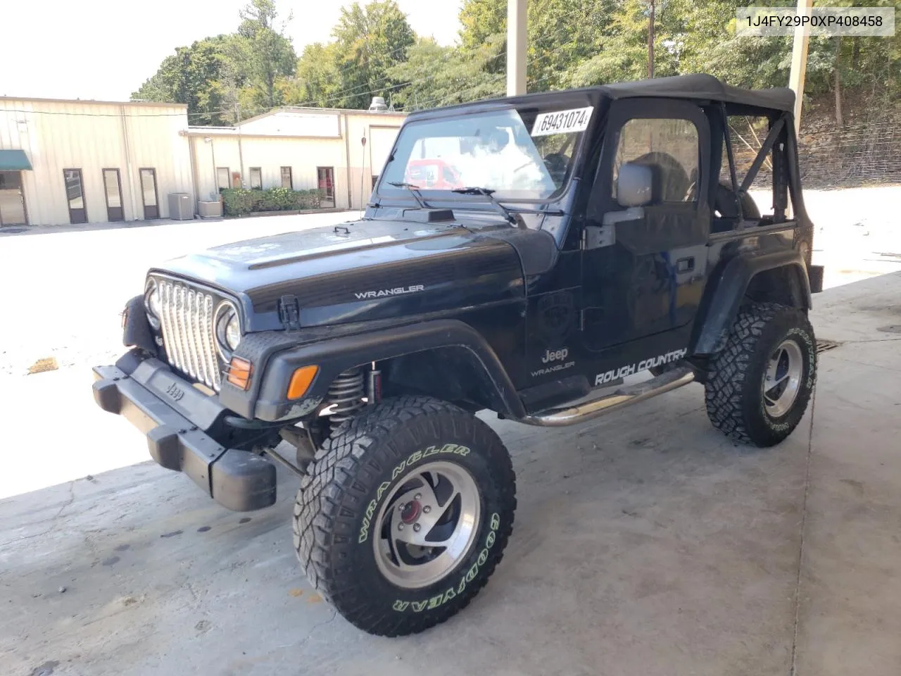 1999 Jeep Wrangler / Tj Se VIN: 1J4FY29P0XP408458 Lot: 69431074