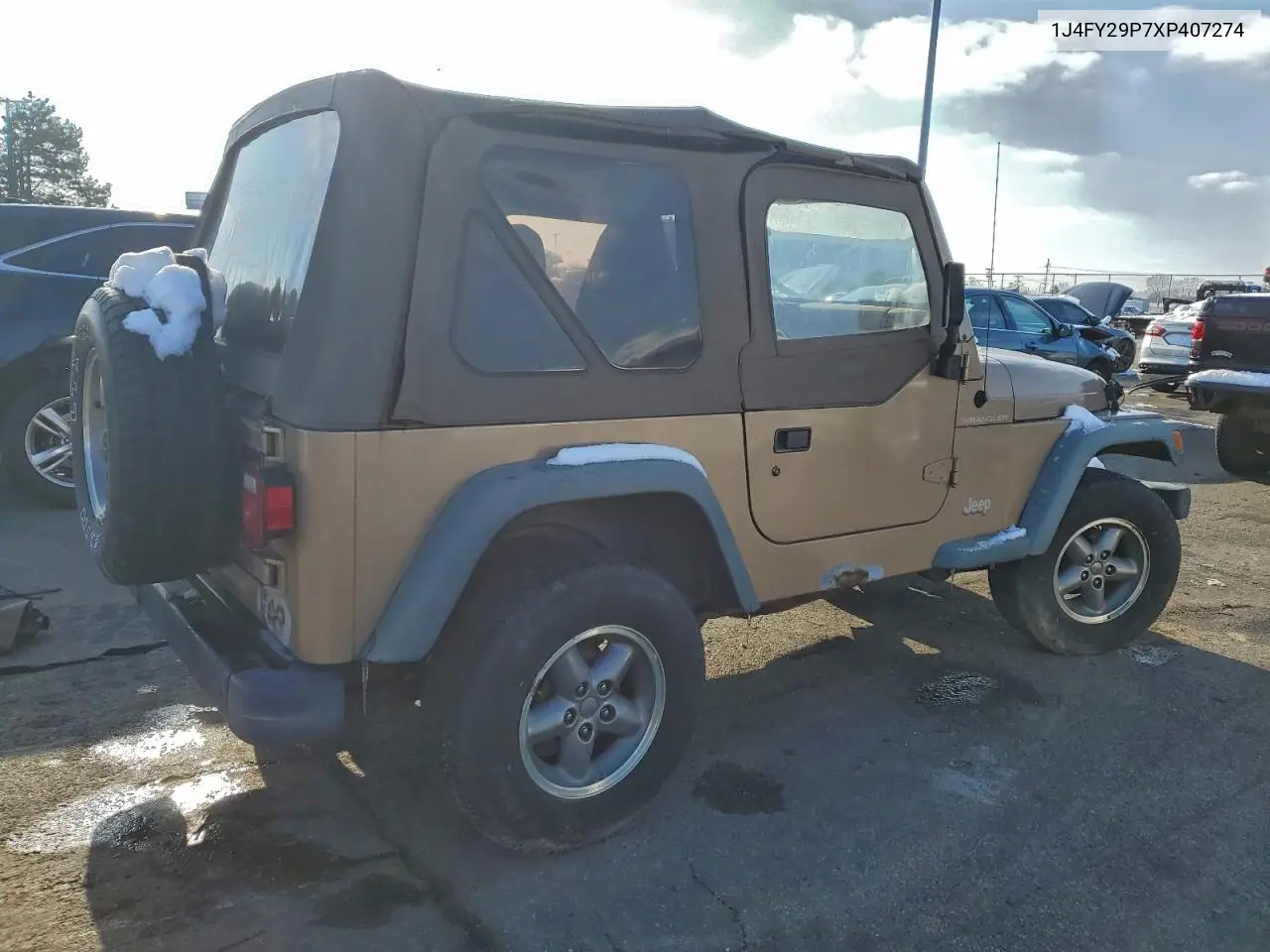 1J4FY29P7XP407274 1999 Jeep Wrangler / Tj Se