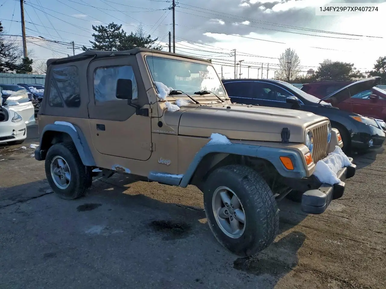 1J4FY29P7XP407274 1999 Jeep Wrangler / Tj Se