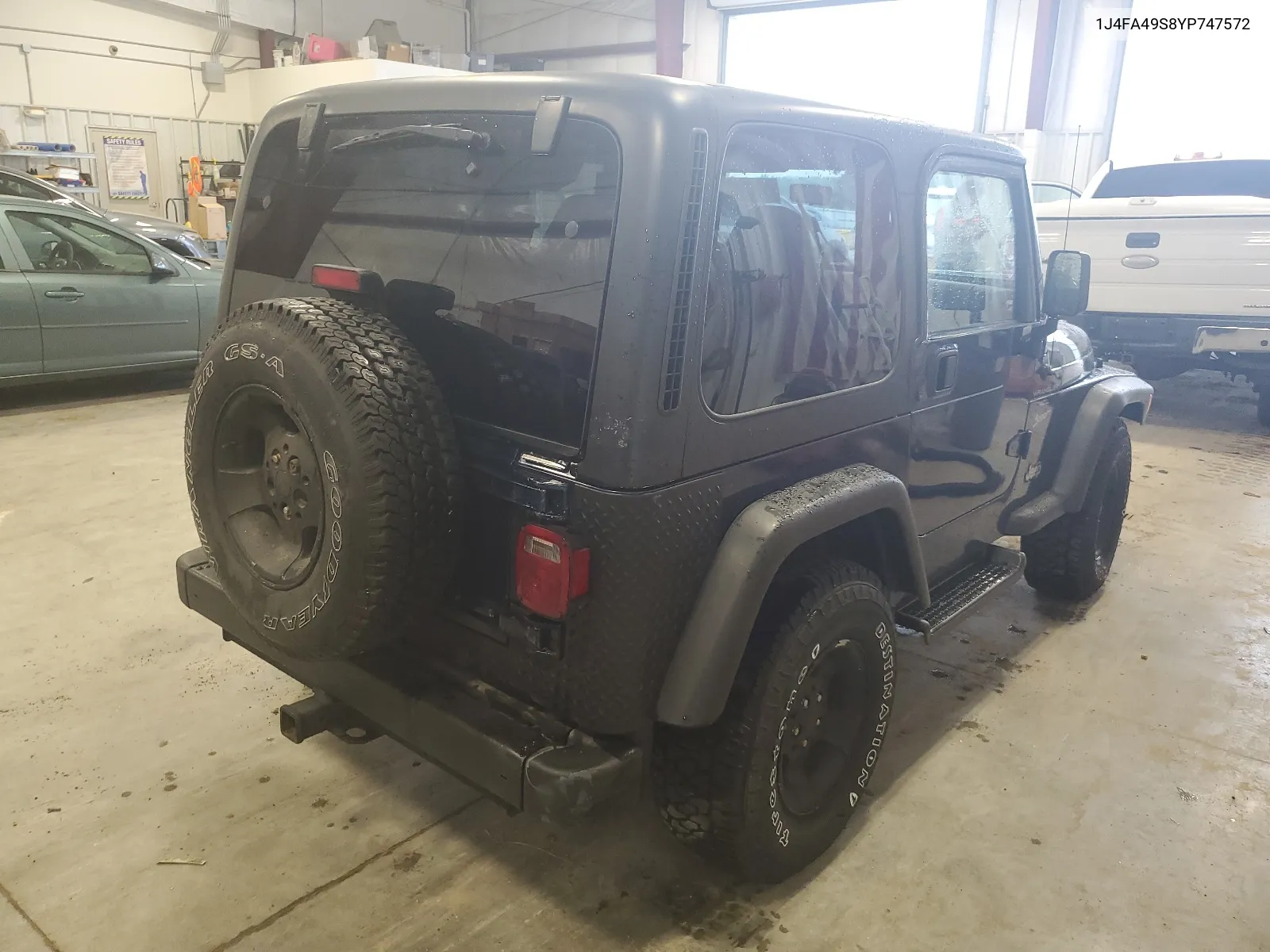 2000 Jeep Wrangler / Tj Sport VIN: 1J4FA49S8YP747572 Lot: 59479754