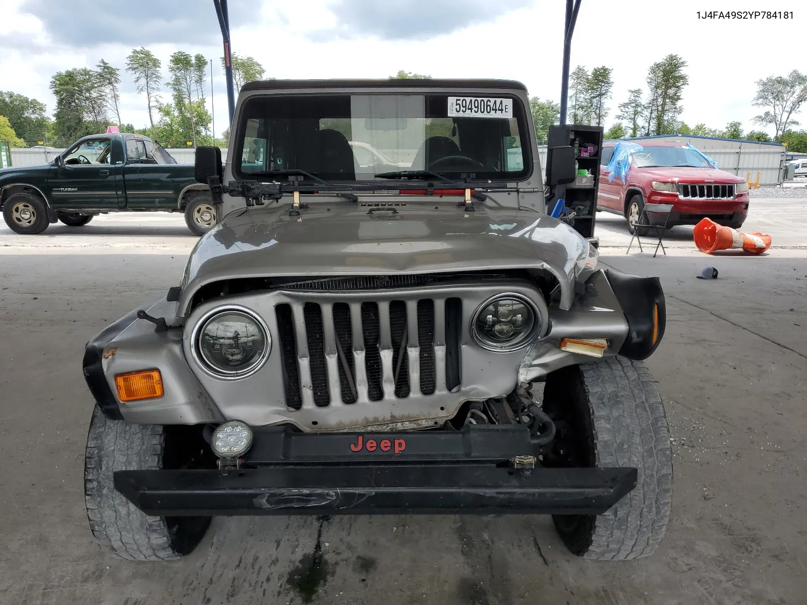 1J4FA49S2YP784181 2000 Jeep Wrangler / Tj Sport