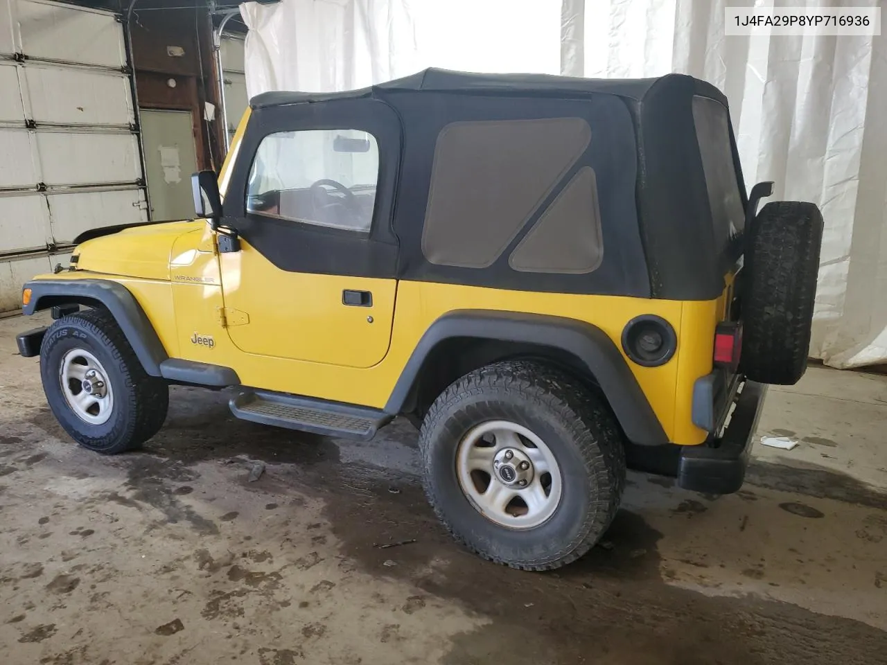 1J4FA29P8YP716936 2000 Jeep Wrangler / Tj Se