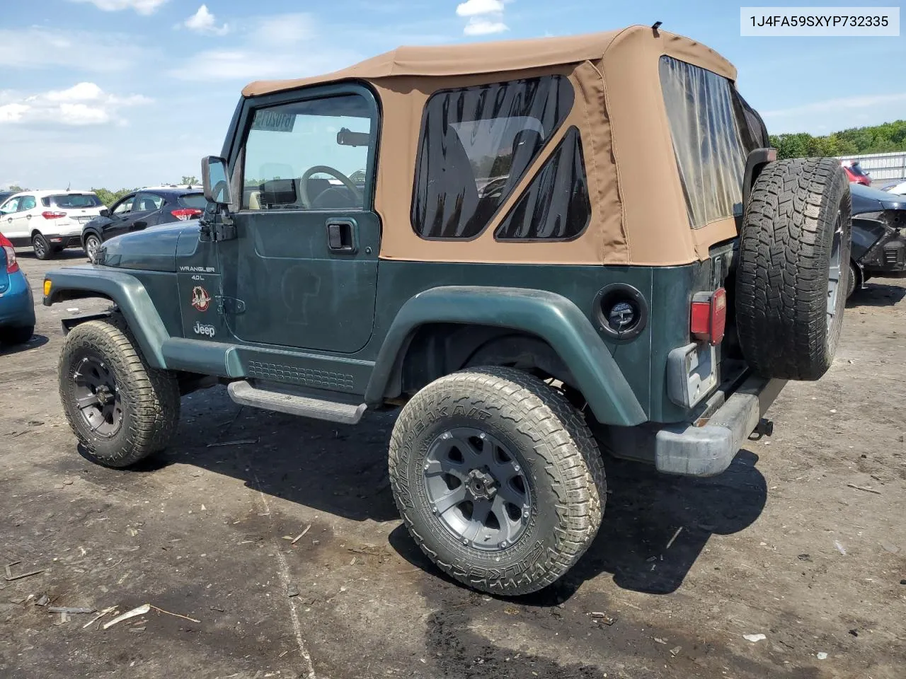 1J4FA59SXYP732335 2000 Jeep Wrangler / Tj Sahara