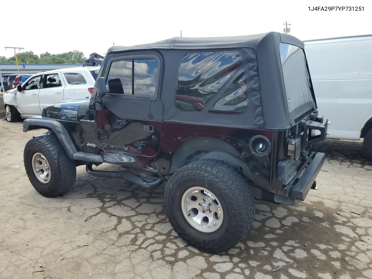 1J4FA29P7YP731251 2000 Jeep Wrangler / Tj Se