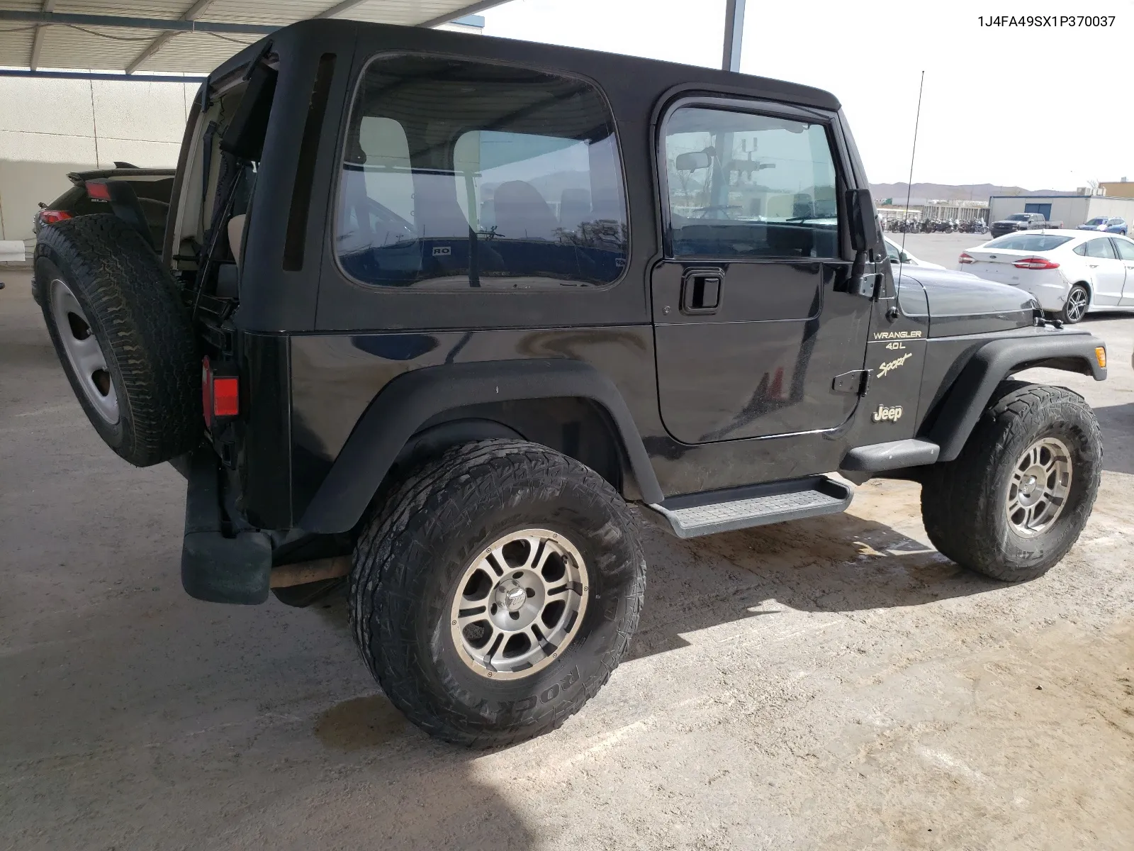 1J4FA49SX1P370037 2001 Jeep Wrangler / Tj Sport