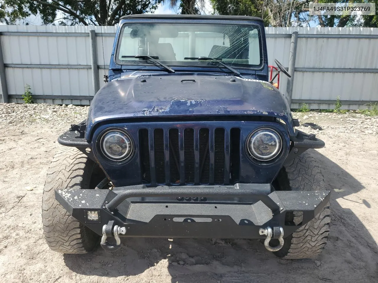 2001 Jeep Wrangler / Tj Sport VIN: 1J4FA49S31P323769 Lot: 60749774