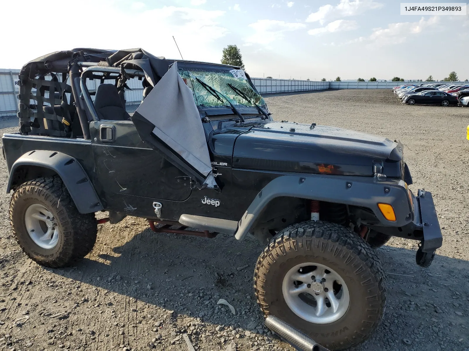 2001 Jeep Wrangler / Tj Sport VIN: 1J4FA49S21P349893 Lot: 66247164