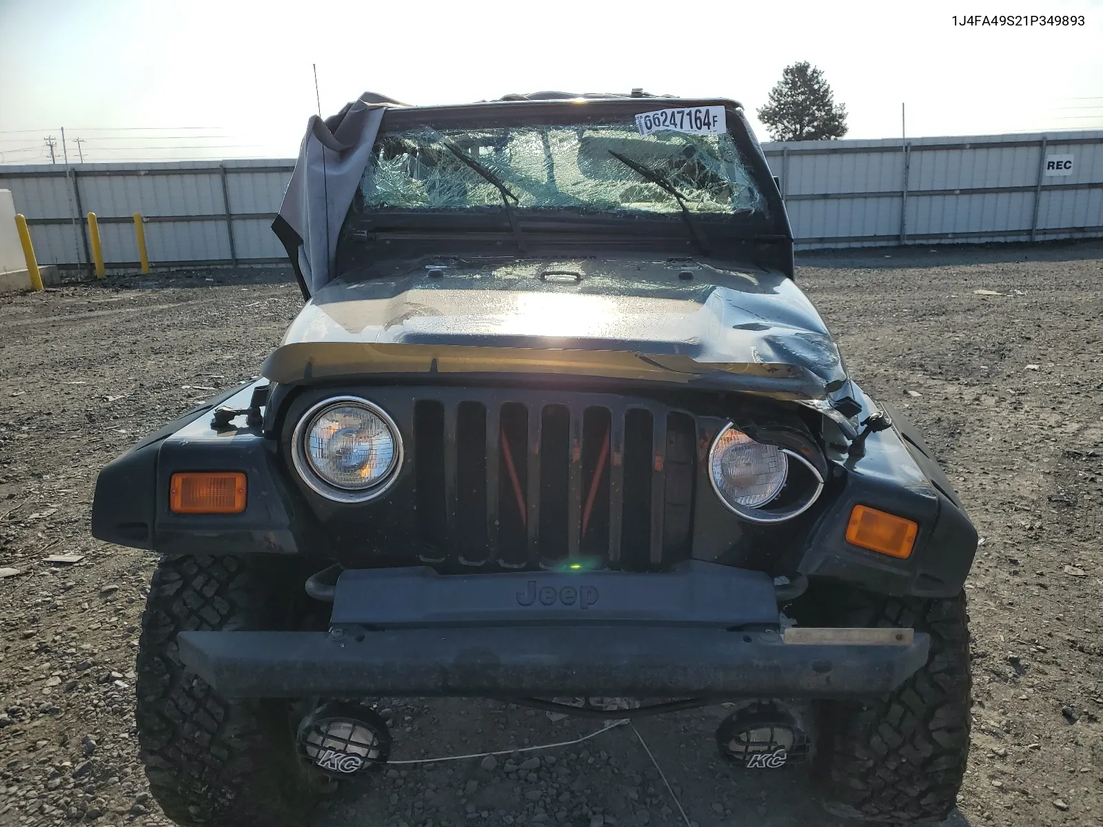 1J4FA49S21P349893 2001 Jeep Wrangler / Tj Sport