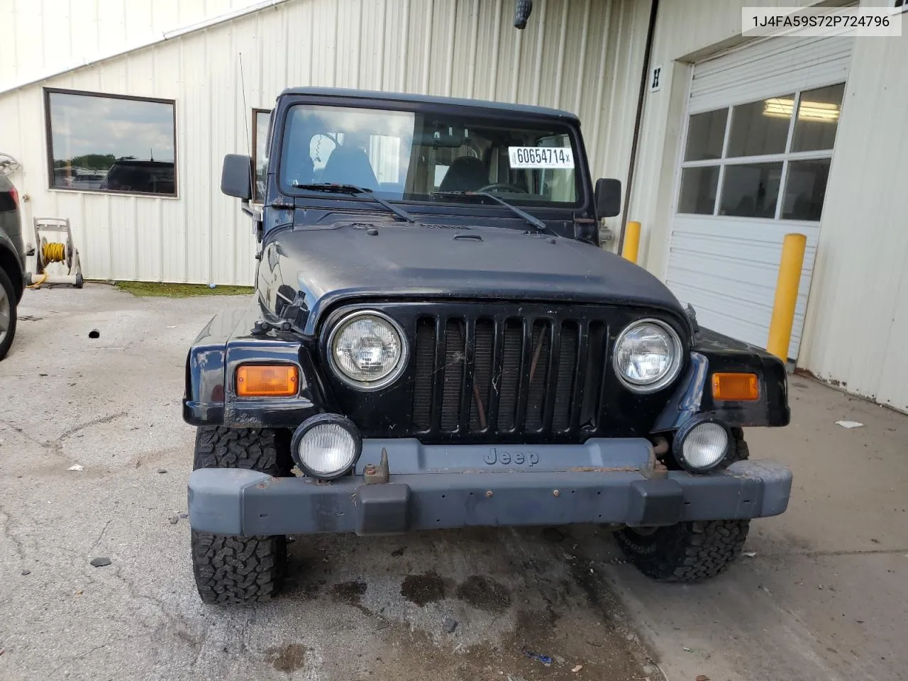 2002 Jeep Wrangler / Tj Sahara VIN: 1J4FA59S72P724796 Lot: 60654714