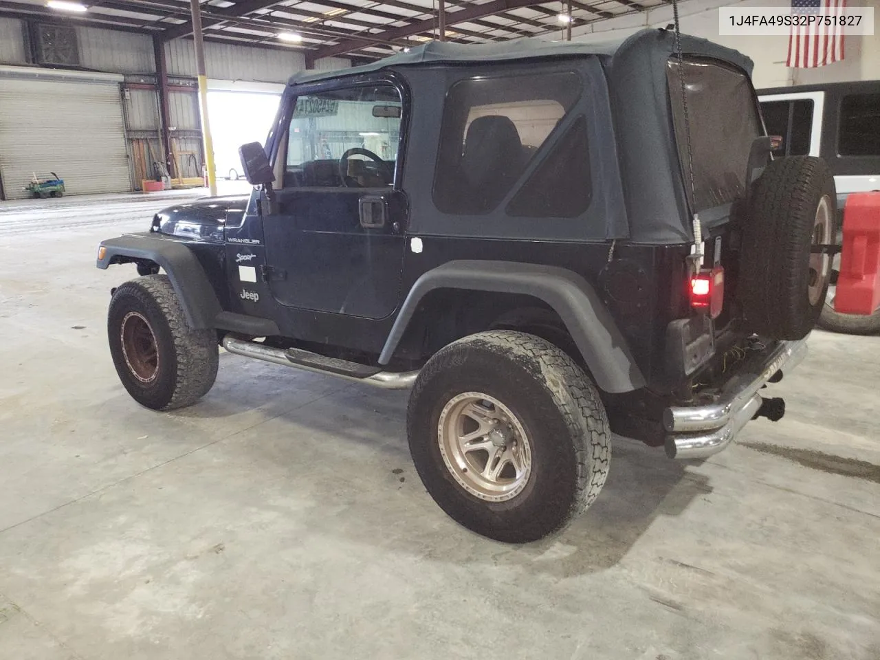 1J4FA49S32P751827 2002 Jeep Wrangler / Tj Sport