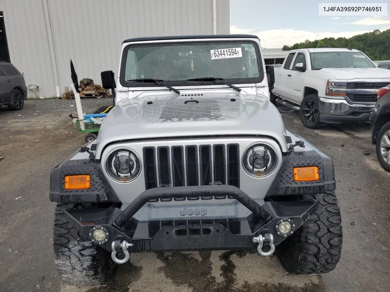 1J4FA39S92P746951 2002 Jeep Wrangler / Tj X