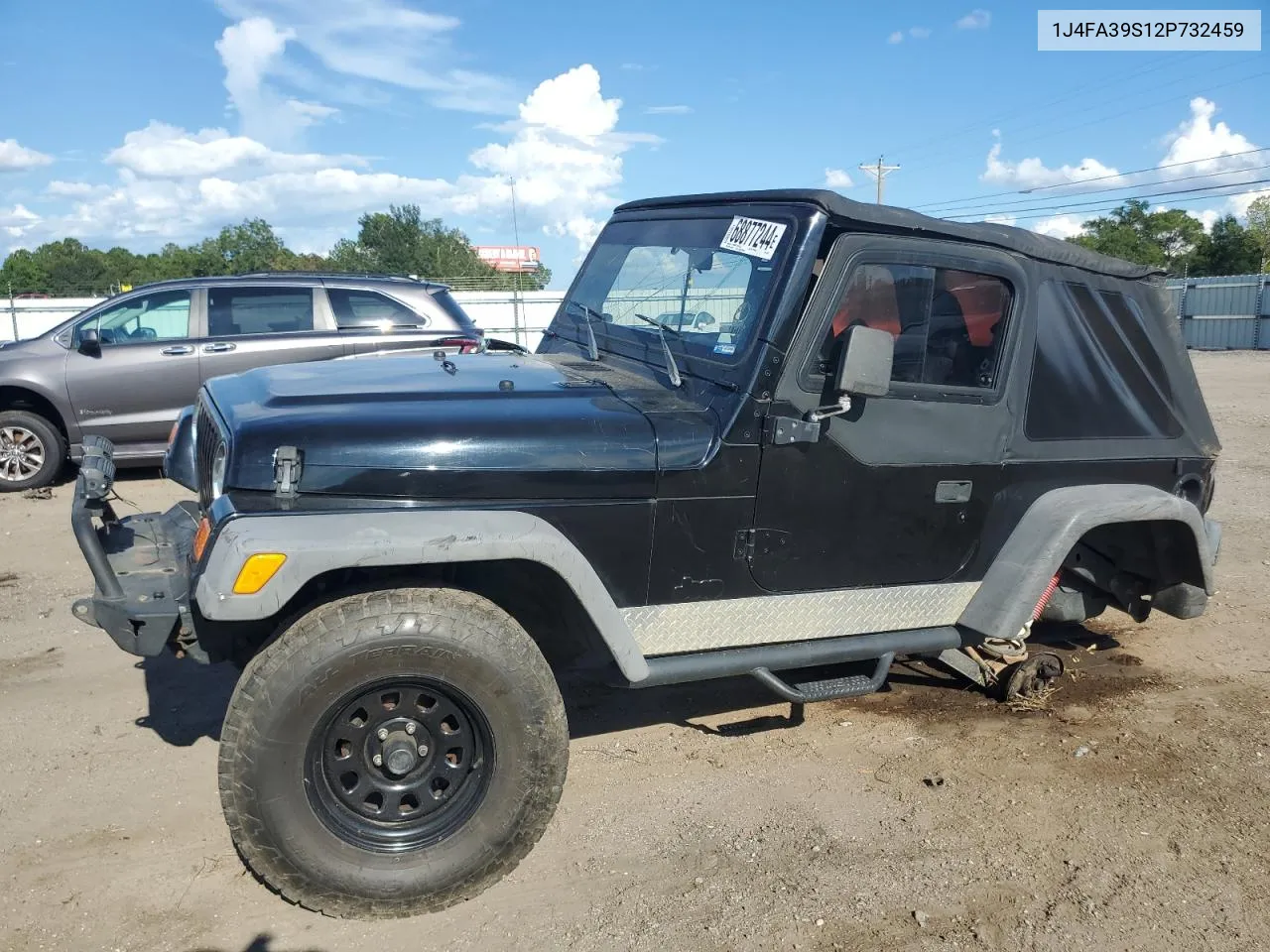 2002 Jeep Wrangler / Tj X VIN: 1J4FA39S12P732459 Lot: 68877244