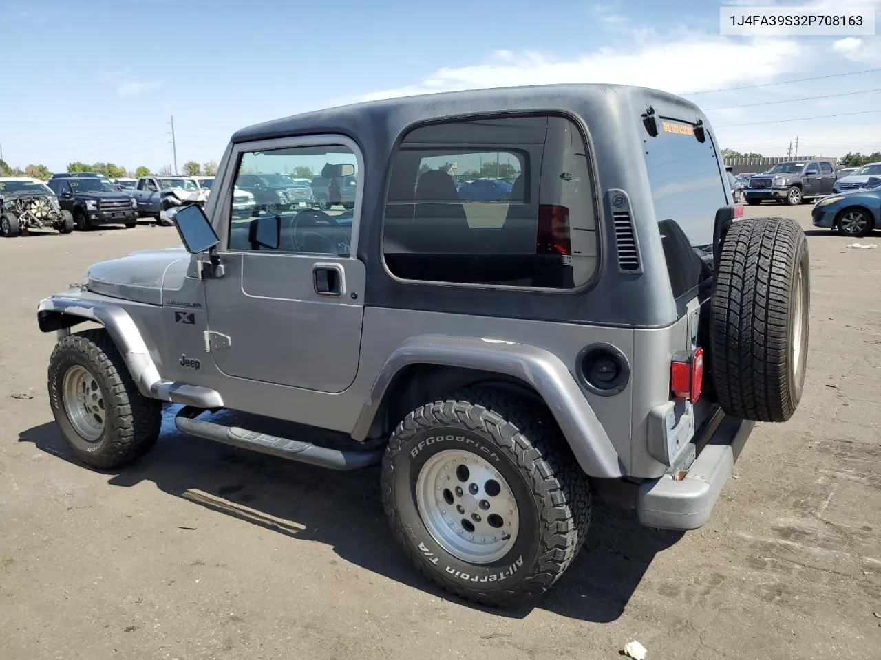 2002 Jeep Wrangler / Tj X VIN: 1J4FA39S32P708163 Lot: 69703254