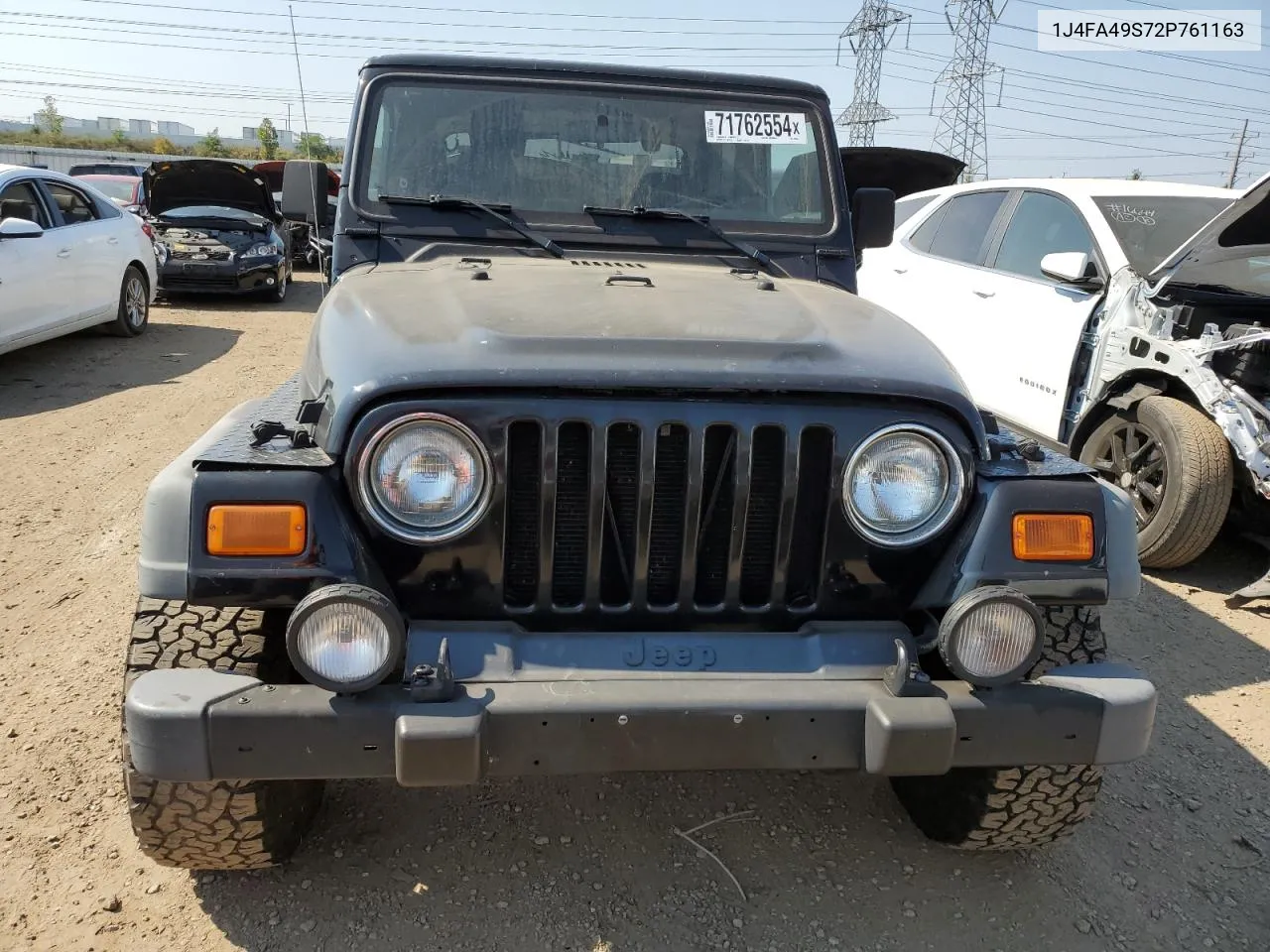 1J4FA49S72P761163 2002 Jeep Wrangler / Tj Sport