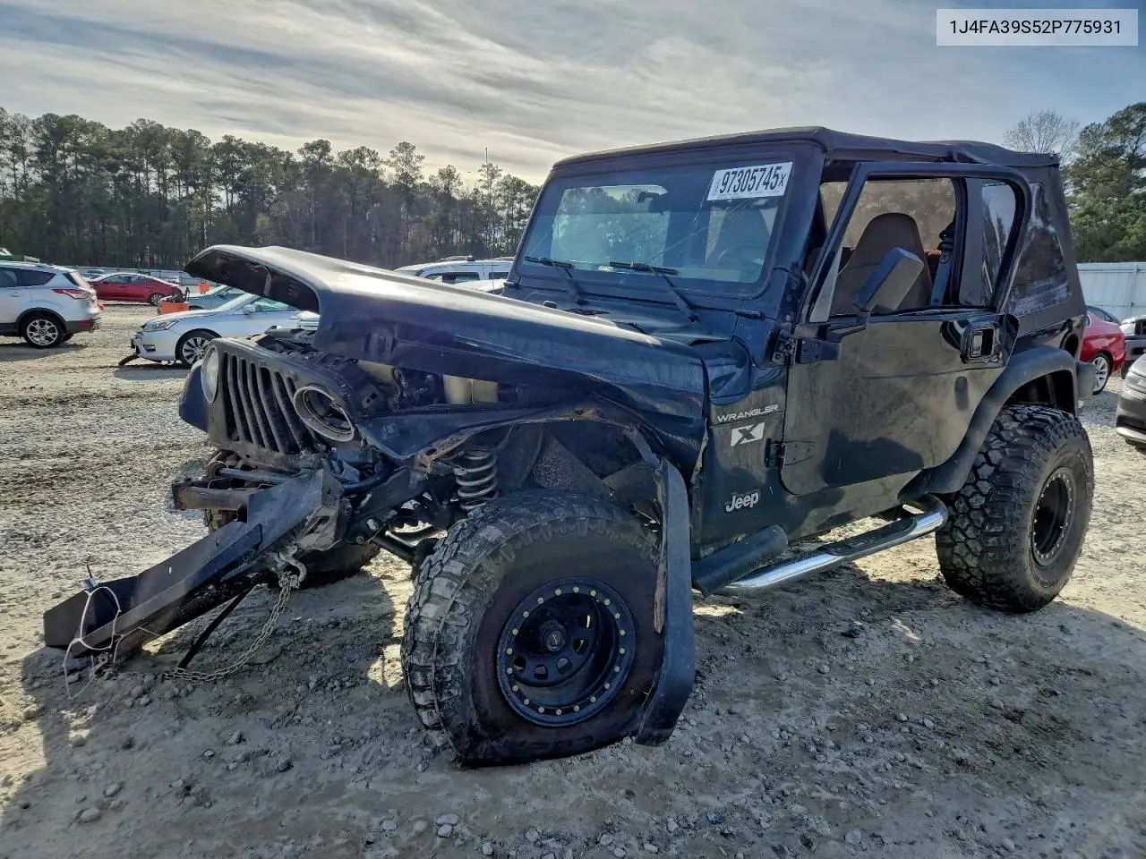 1J4FA39S52P775931 2002 Jeep Wrangler / Tj X