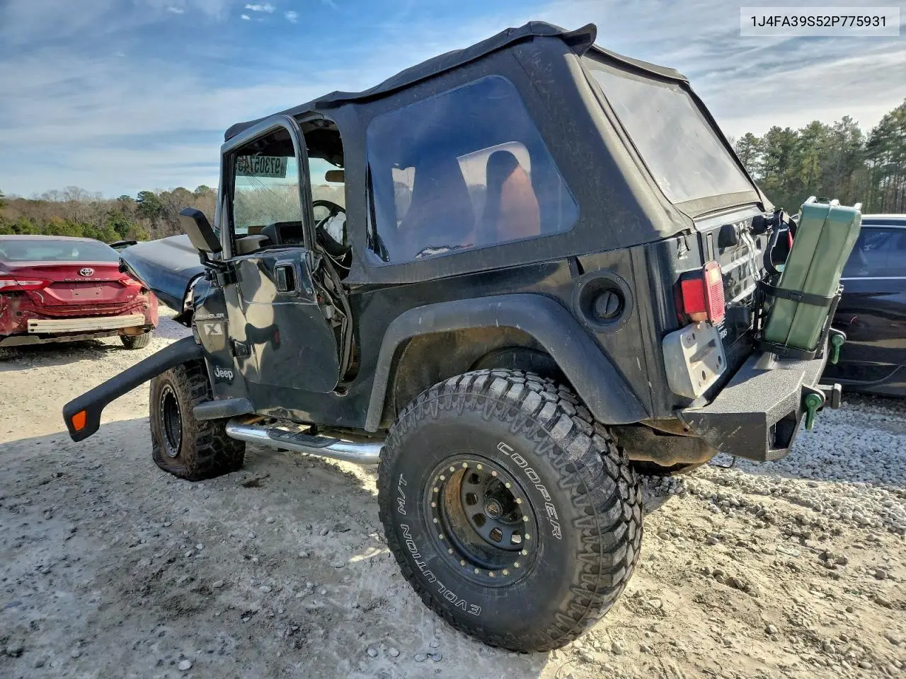 1J4FA39S52P775931 2002 Jeep Wrangler / Tj X