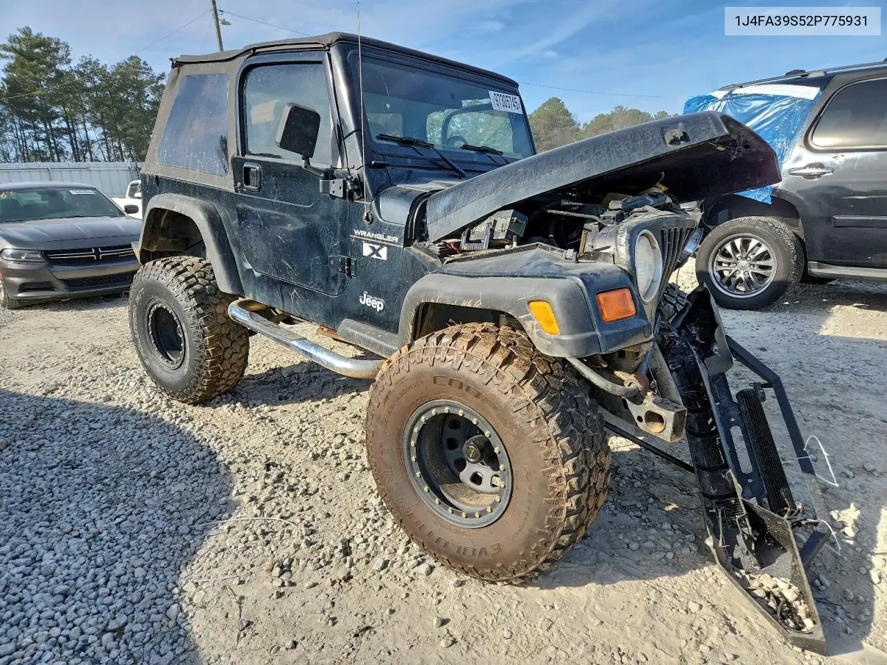 1J4FA39S52P775931 2002 Jeep Wrangler / Tj X