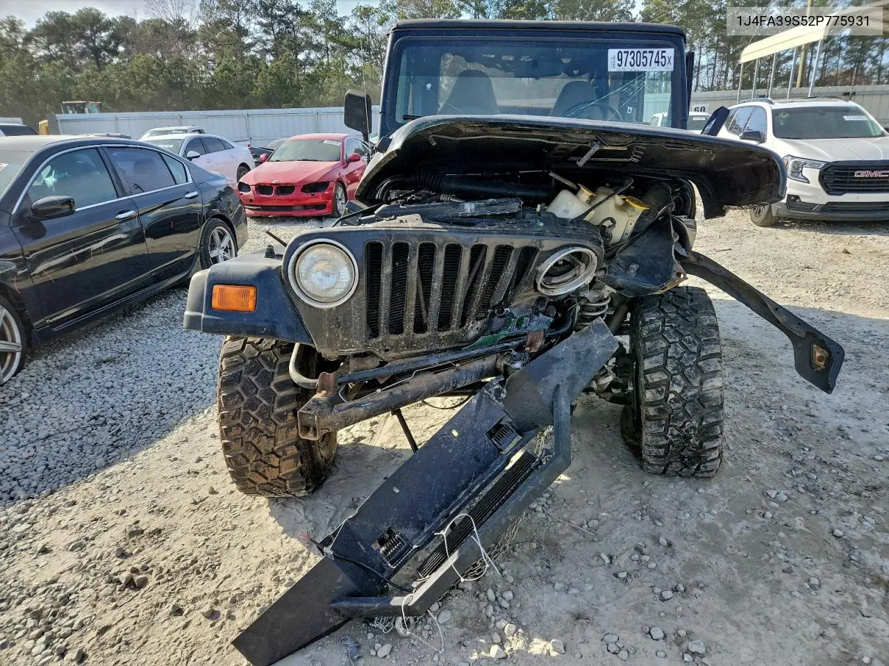 1J4FA39S52P775931 2002 Jeep Wrangler / Tj X