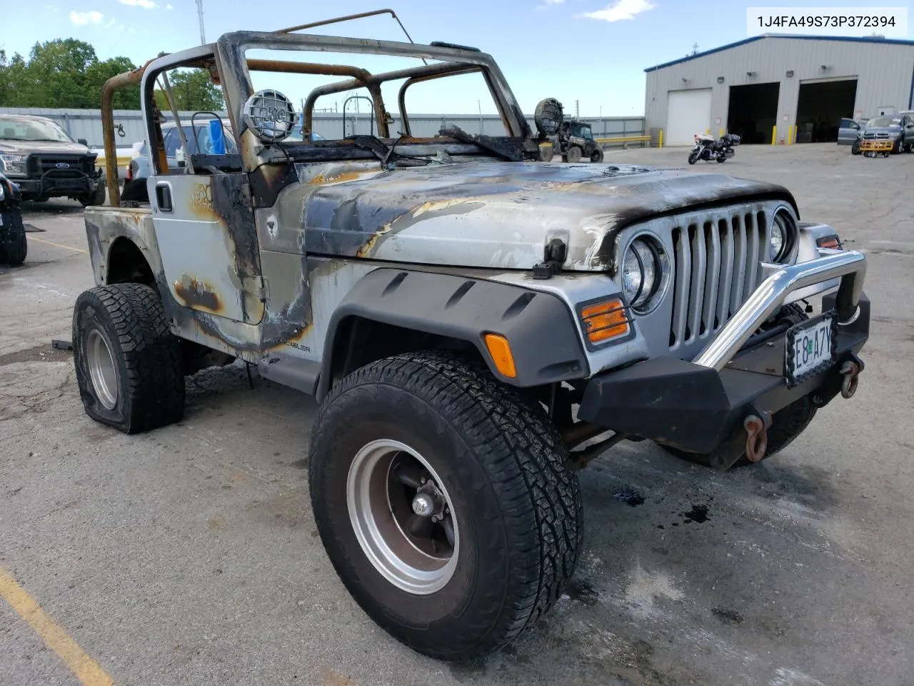 1J4FA49S73P372394 2003 Jeep Wrangler / Tj Sport