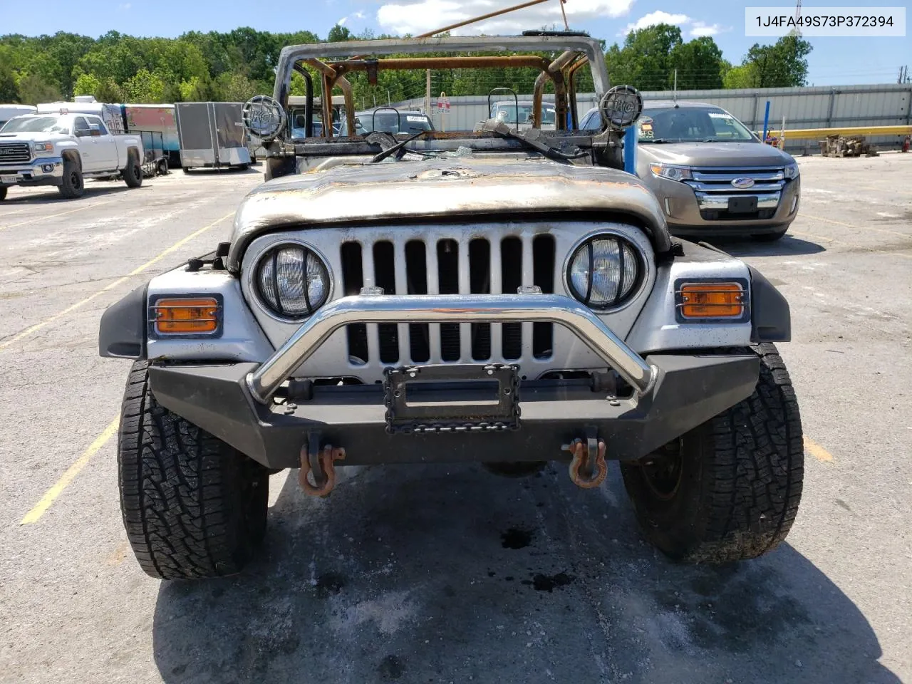 2003 Jeep Wrangler / Tj Sport VIN: 1J4FA49S73P372394 Lot: 54442884