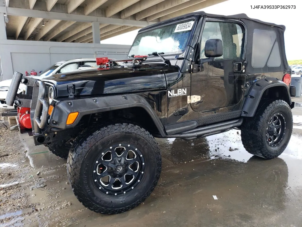 2003 Jeep Wrangler Commando VIN: 1J4FA39S33P362973 Lot: 60089834