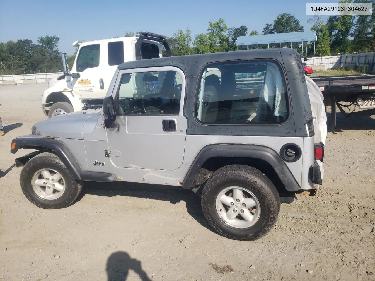 2003 Jeep Wrangler / Tj Se VIN: 1J4FA29103P304627 Lot: 61490164