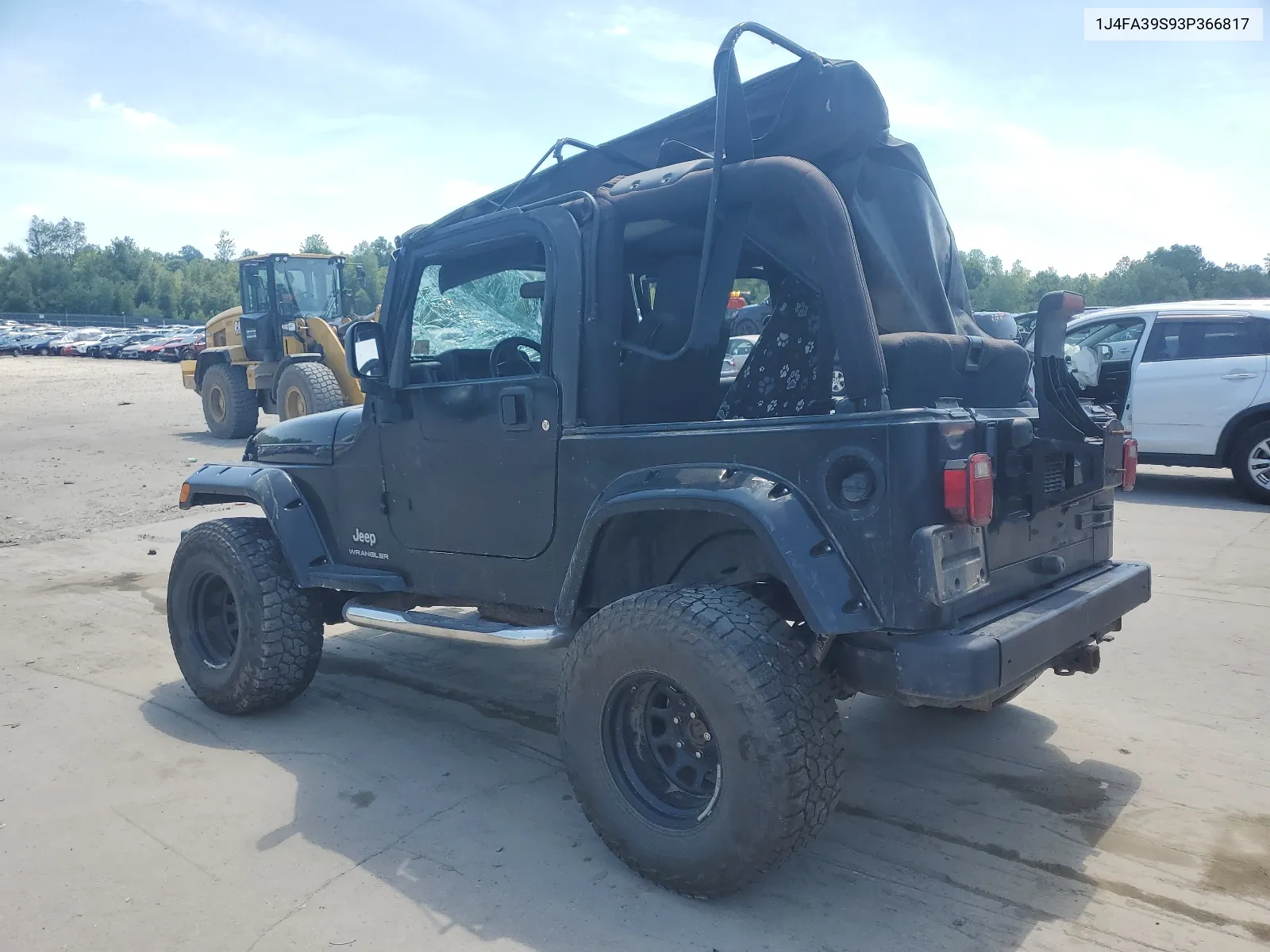 2003 Jeep Wrangler Commando VIN: 1J4FA39S93P366817 Lot: 61641094