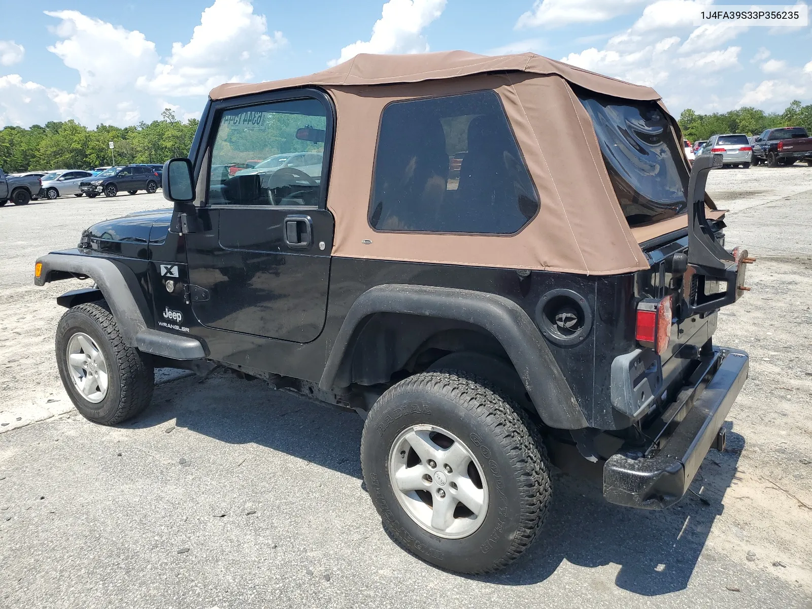 2003 Jeep Wrangler Commando VIN: 1J4FA39S33P356235 Lot: 63441544