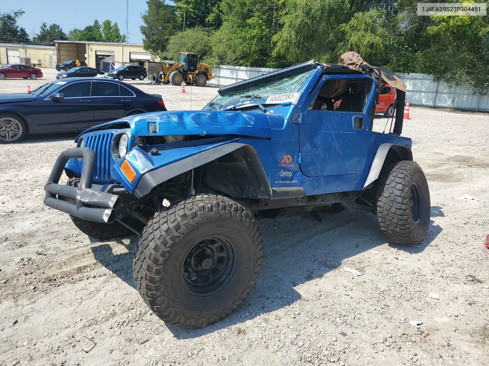 2003 Jeep Wrangler Commando VIN: 1J4FA39S23P304451 Lot: 65002384