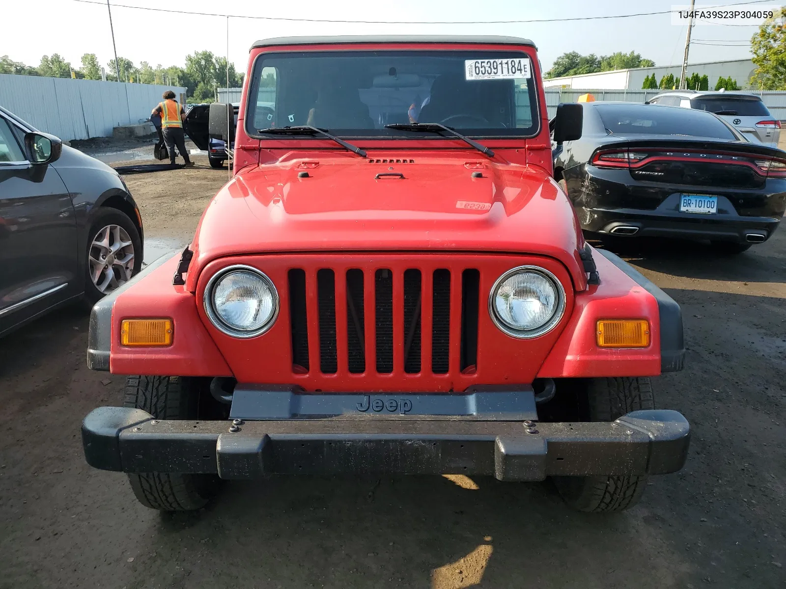 2003 Jeep Wrangler Commando VIN: 1J4FA39S23P304059 Lot: 65391184