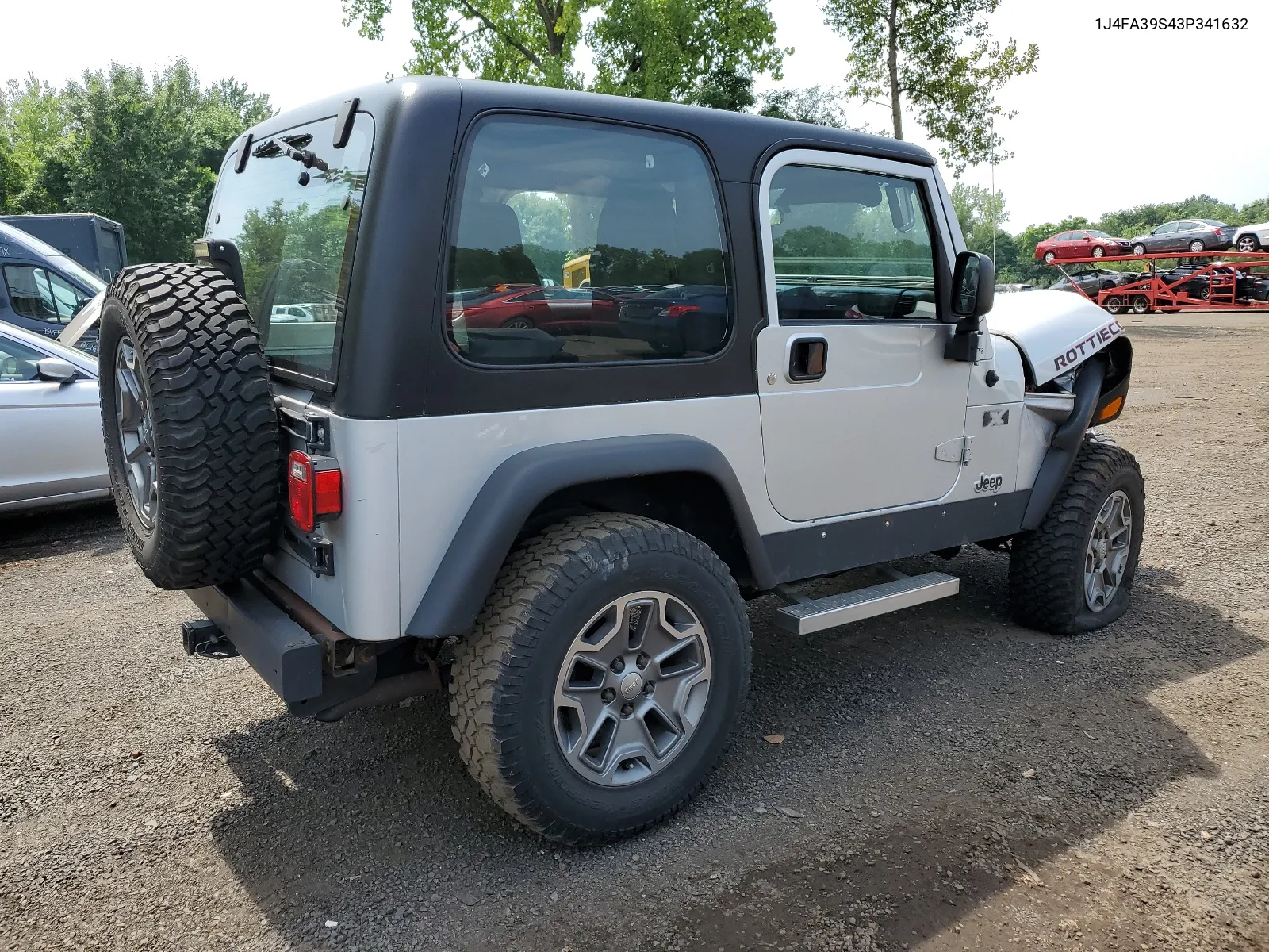 2003 Jeep Wrangler Commando VIN: 1J4FA39S43P341632 Lot: 65644124