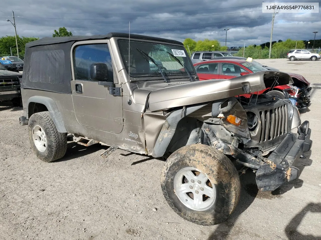 2004 Jeep Wrangler / Tj Sport VIN: 1J4FA49S54P776831 Lot: 58275154