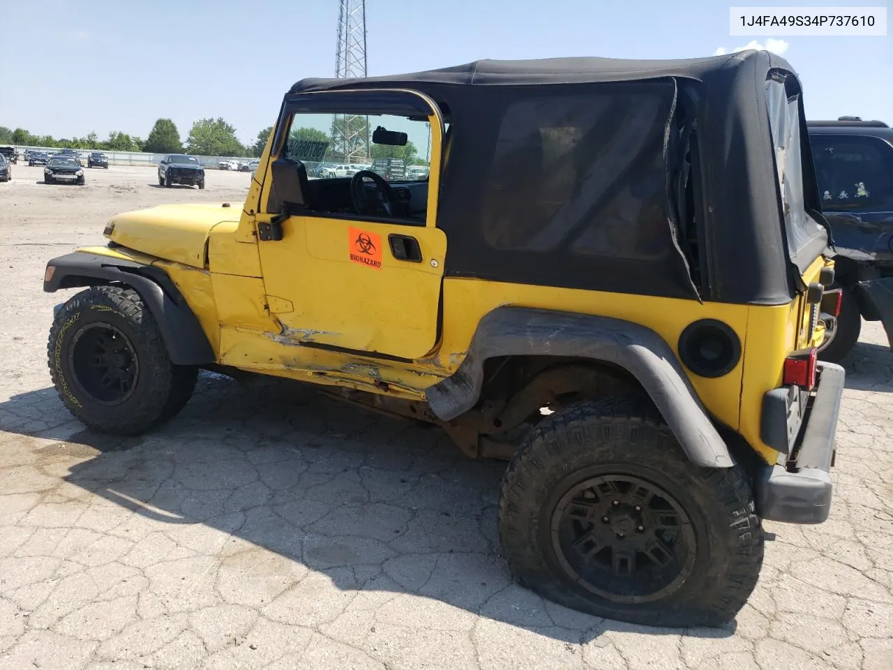 1J4FA49S34P737610 2004 Jeep Wrangler / Tj Sport